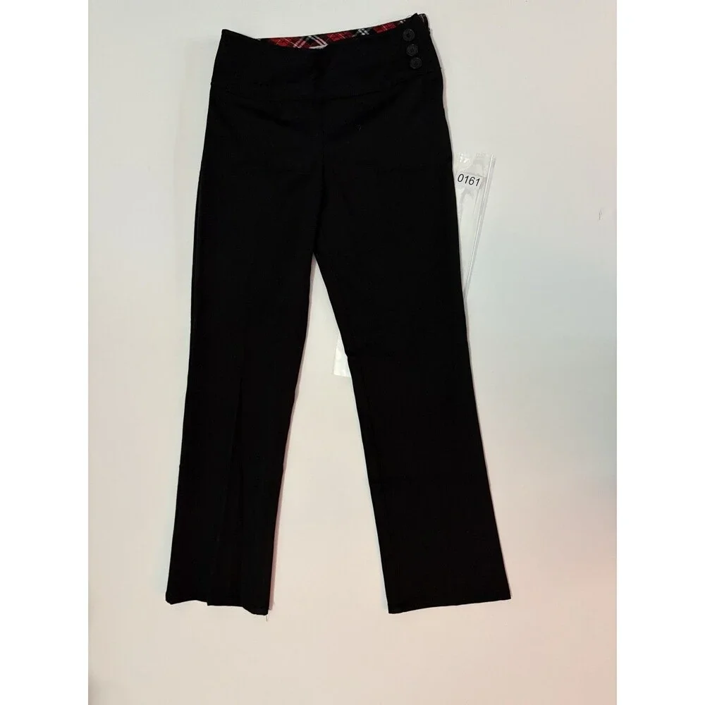 Bienzoe School Uniform Pants.  Black, Girls Size 12 New with Tags